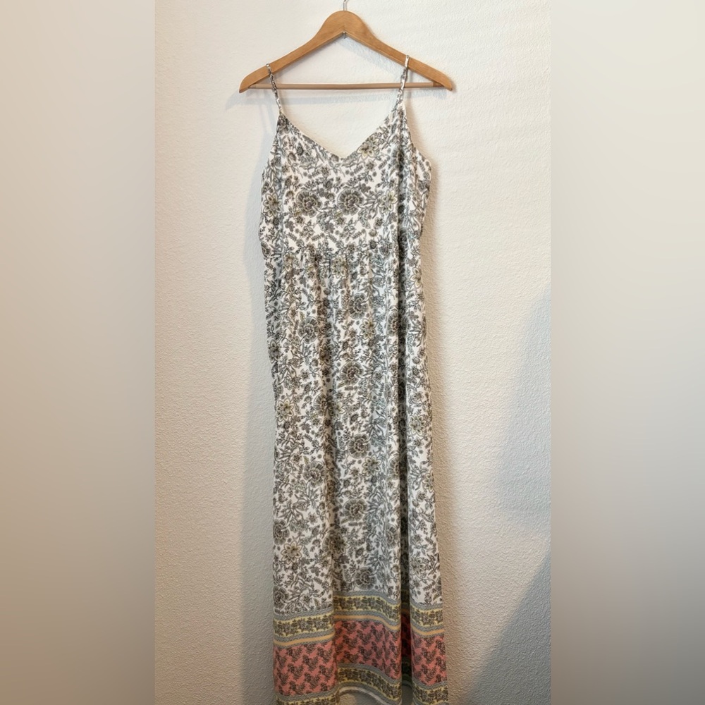 LOFT Floral Maxi Dress